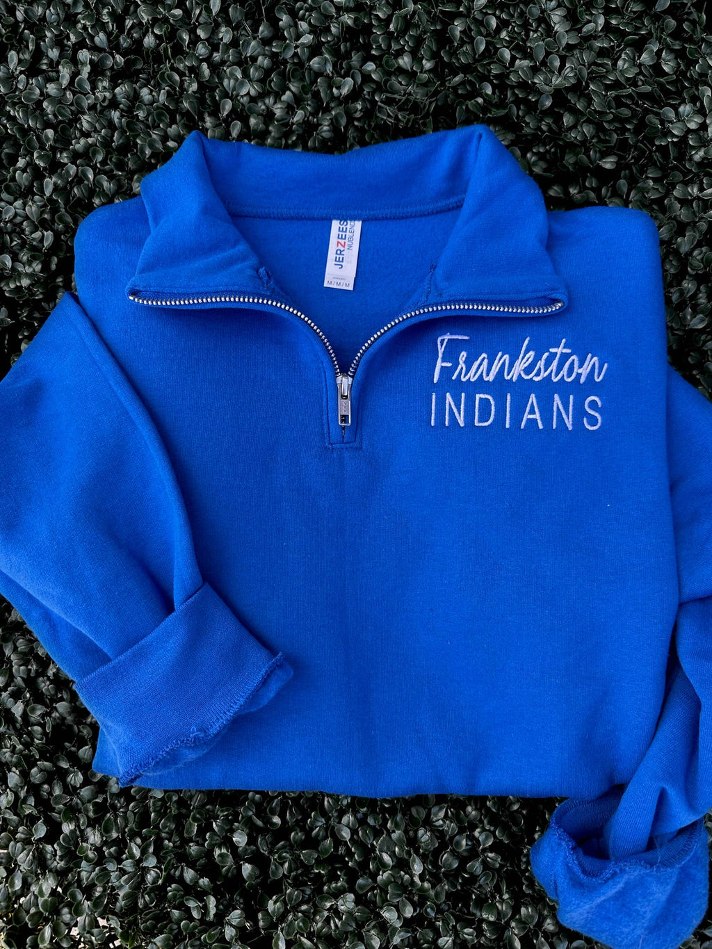 Custom Spirit Embroidered Jerzee Quarter Zip