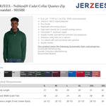 Custom Spirit Embroidered Jerzee Quarter Zip